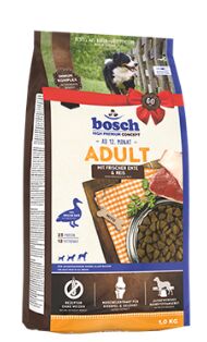 Bosch Adult с уткой и рисом сухой корм для собак 15 кг