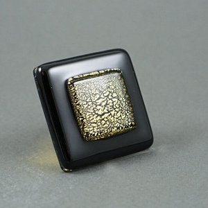 Square golden&black