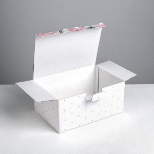 Коробка‒пенал «Побалуй себя», 22 x 15 x 10 см