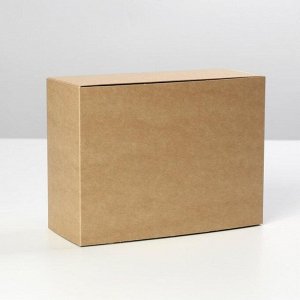 Коробка складная крафтовая 20 х 15 х 8 см