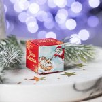 Свеча гелевая Зима это ..&quot;Яркие моменты&quot; 3 х 3 х 3 см