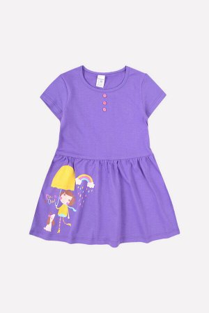 Платье для девочки Crockid К 5756 фиолетовый