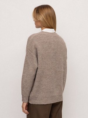 Кардиган из трикотажа ML638/loose