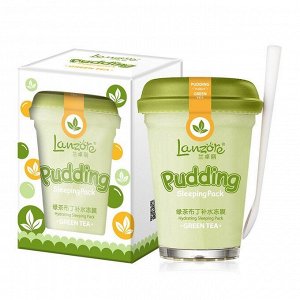 Lanzore pudding sleeping pack зеленый чай Маска-пудинг 100 гр