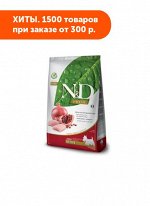 Farmina N&amp;D Dog Prime Grain Free сухой беззерновой корм для собак мелких пород Курица/Гранант 800гр