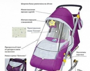 Санки-коляски НИКА Детям 4