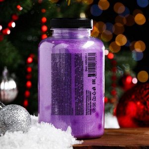 Соль для ванны мерцающая Fabrik Cosmetology Purple Valley