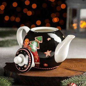 Чайник заварочный Magistro «Новый год. Пряничное волшебство», 800 мл