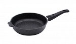 Сковорода индукционная 24см АП Гранит black Induction Pro со съемной ручкой арт. 024802И