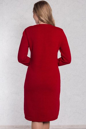 Платье 4300 К  Красный