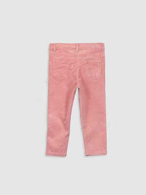 Бархатные брюки для малышей-девочек