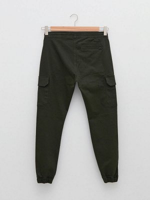 Мужские брюки карго из габардина Slim Fit LCW CASUAL
