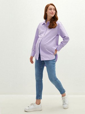 Джинсы для беременных с карманами Mom Fit