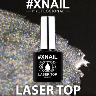 #XNAIL — Любовь с первой капли — Laser Top (финишное покрытие с эффектом призмы)