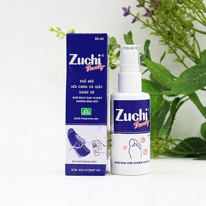 Дезодорант-антиперспирант для ног и обуви "Zuchi" (Вьетнам)