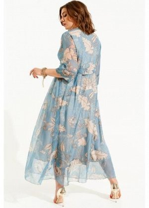 Платье Elletto 1844 голубой