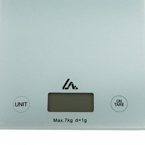 Весы кухонные электронные LVK-702 вес до 7 кг, LuazON