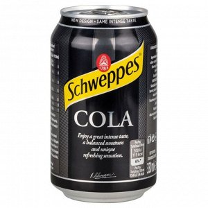 Напиток газированный Schweppes Cola, Польша, 330 мл