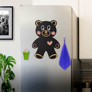 Доска на холодильник магнитно-меловая 30х40 см "Teddy Bear" с набором аксессуаров, BRAUBERG, 237841