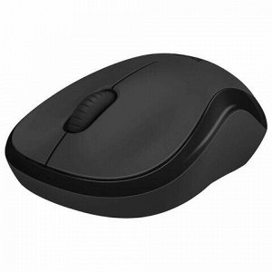 Мышь беспроводная LOGITECH M220, 2 кнопки + 1 колесо-кнопка, оптическая, чёрная, 910-004878