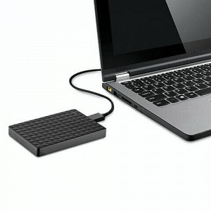 Внешний жесткий диск SEAGATE Expansion 2TB, 2.5", USB 3.0, черный, STEA2000400