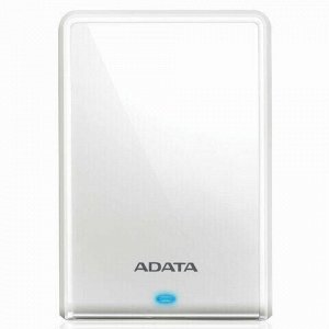 Внешний жесткий диск A-DATA DashDrive Durable HV620S 1TB, 2.5", USB 3.0, белый, AHV620S-1TU31-CWH