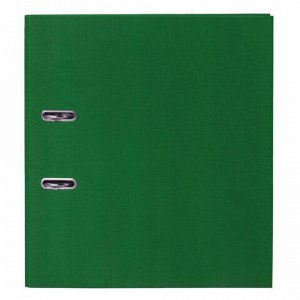 Папка-регистратор ОФИСМАГ с арочным механизмом, покрытие из ПВХ, 75 мм, зеленая, 225751