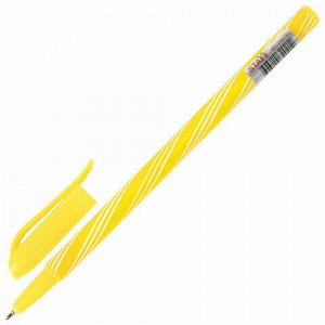 Ручка шариковая STAFF &quot;College BP-12&quot;, СИНЯЯ, корпус ассорти, узел 0,7 мм, линия письма 0,35 мм, 143745