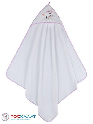 Махровое детское полотенце-уголок "Киска" МЗ-25-5 (1)