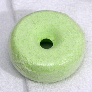 Бомбочка для ванн «Яблоневый цвет», пончик, 120 г
