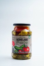 Огурцы и томаты маринованные «Homeland» 900мл