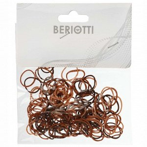 BERIOTTI Набор резинок 95-100шт, d1,5см, силикон, 3-4 цвета