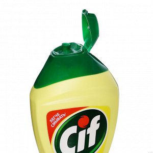 Крем чистящий CIF Актив, лимон/фреш, 440 мл