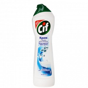 Крем чистящий CIF Актив, лимон/фреш, 440 мл