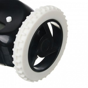 LADECOR CHRONO Часы-будильник на колесах (убегающий), 16,5х11,5х11см, 2 реж, 4хАА, пластик, 2 цвета