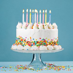 Свечи на торт цветные/Свечи для торта