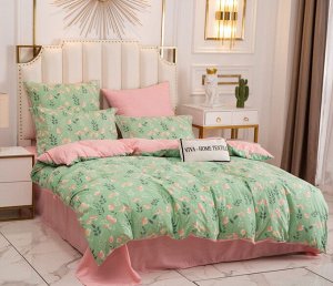 Viva home textile Комплект постельного белья Сатин Вышивка CN118