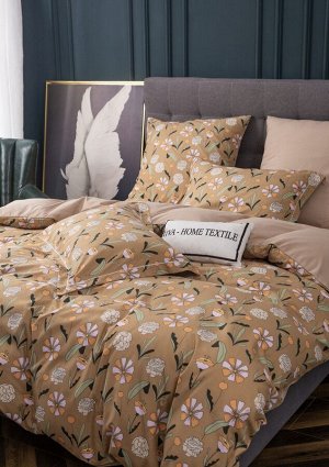 Viva home textile Комплект постельного белья Сатин Вышивка CN127