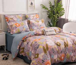 Viva home textile Комплект постельного белья Сатин Вышивка CN134