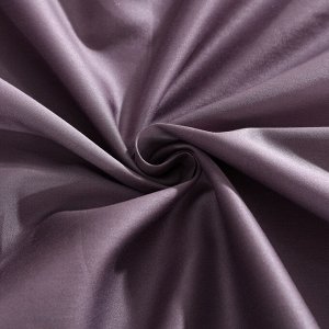 Viva home textile Комплект постельного белья Однотонный Сатин Премиум на резинке OCPR008