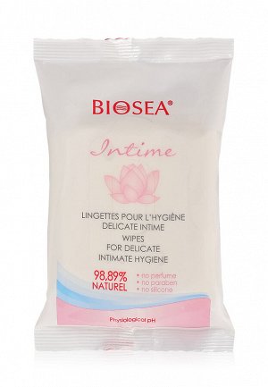 Влажные салфетки для интимной гигиены BIOSEA Intime