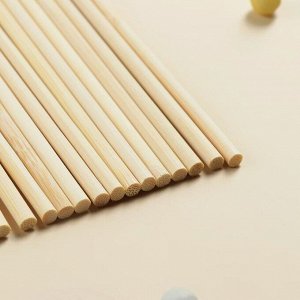 Набор палочек-дюбелей для кондитерских изделий Доляна, 20 шт, длина 15 см, бамбук