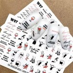 Fashion Nails, Слайдер дизайн White-87