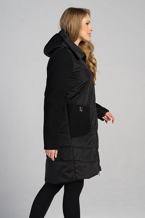 Пальто М-455 черное