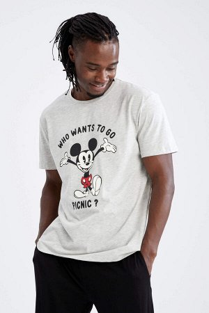 Семейная концепция Mickey and Minnie Лицензированный пижамный комплект стандартного кроя