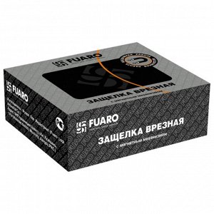 Защелка врезная Fuaro MAGNET M12-50-25 GP, цвет латунь