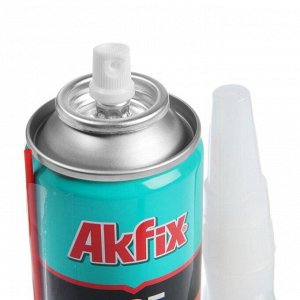 Набор для склеивания Akfix 705, аэрозоль 200 мл, + клей 65 г