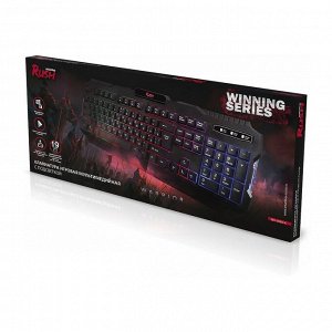 Клавиатура Smart Buy SBK-308G-K RUSH Warrior игровая (black) (black)