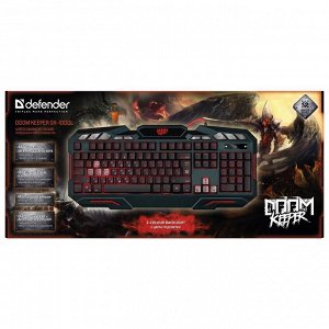 Клавиатура Defender GK-100DL Doom Keeper (black)