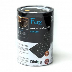 Клавиатура Dialog Flex KFX-05U USB (black)